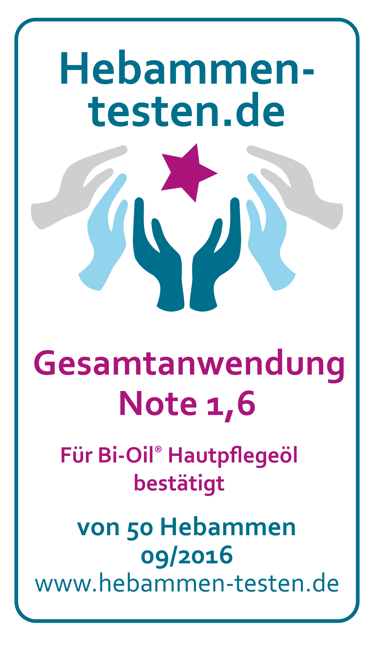 Bi-Oil Hautpflegeöl Siegel aktuell