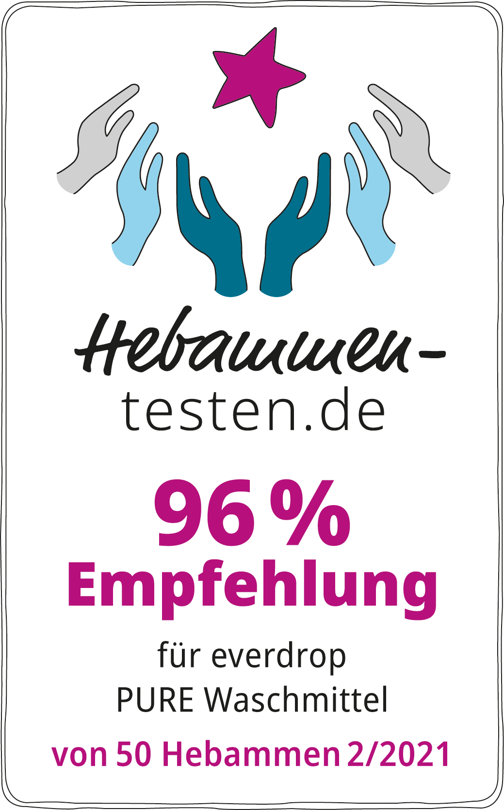 everdrop PURE Siegel aktuell