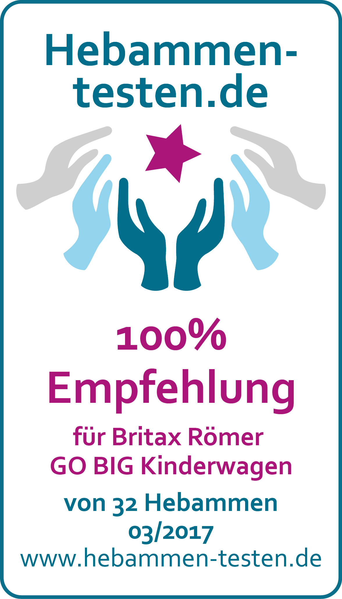 Britax Römer GO BIG Kinderwagen Siegel