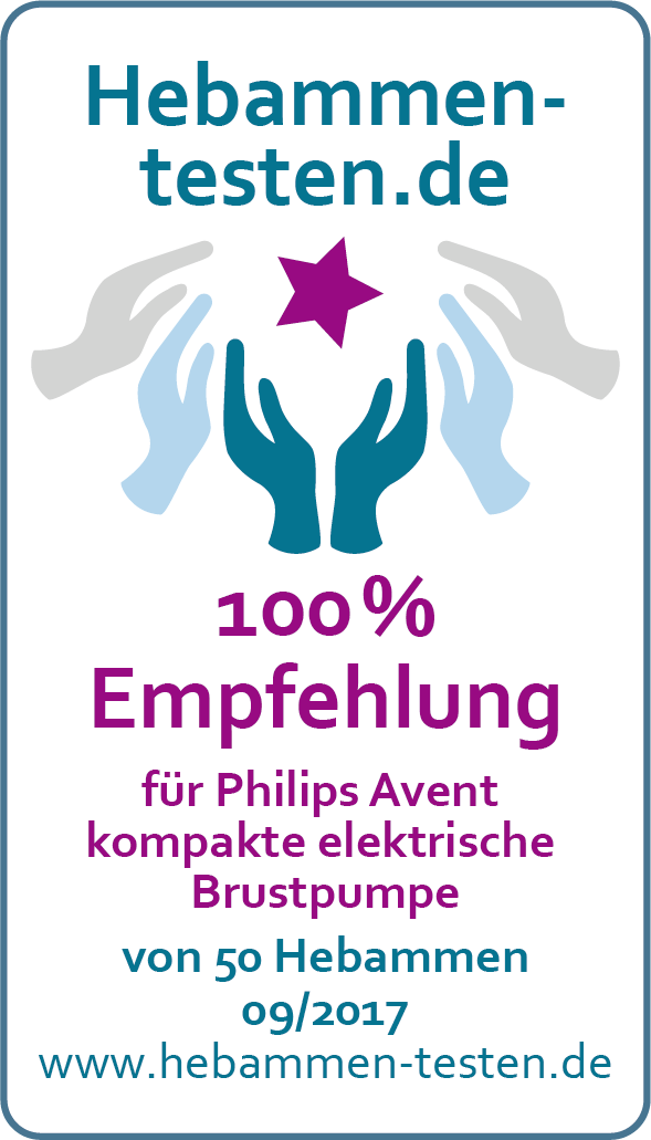 kompakte elektrische Brustpumpe Siegel