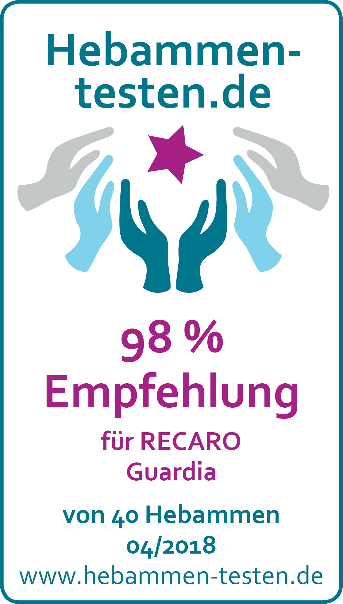 RECARO Guardia Babyschale Siegel