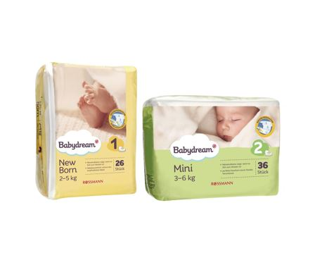 ROSSMANN Babydream Windeln Packung 2018