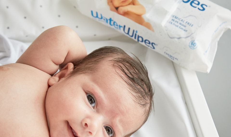 WaterWipes Baby-Feuchttücher Moodbild 2019