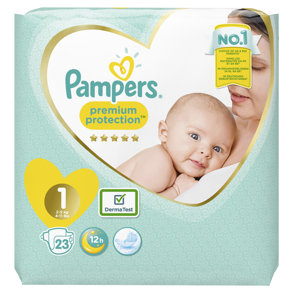 Pampers Premium Protection Packshot