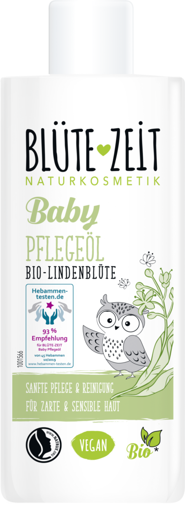 Blüte Zeit Pflegeöl Flasche Produkt