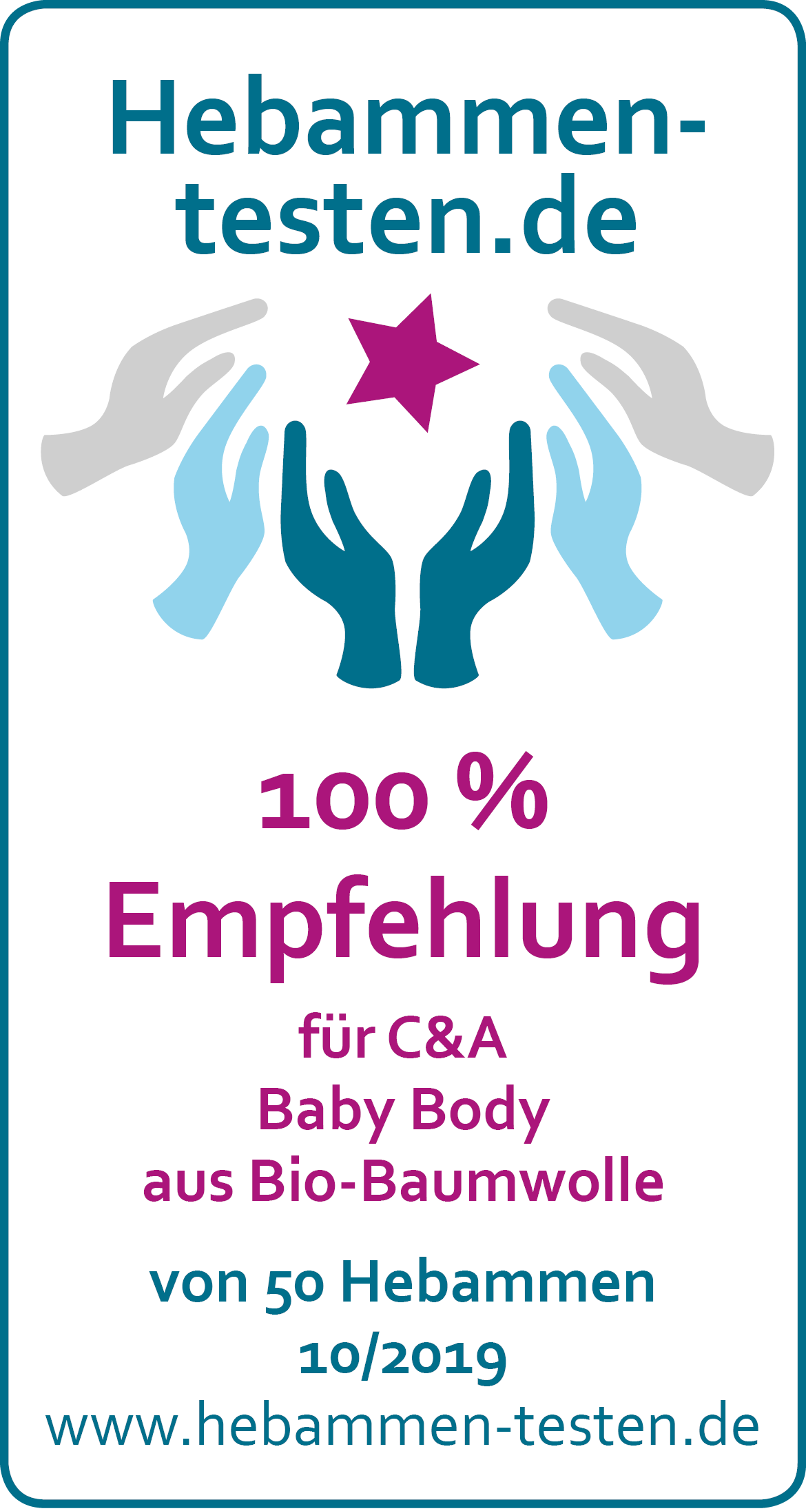 C&A Baby Body 2019 Siegel