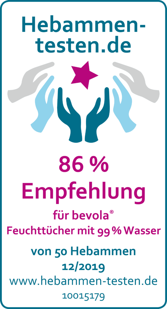 bevola 99% Wasser Siegel