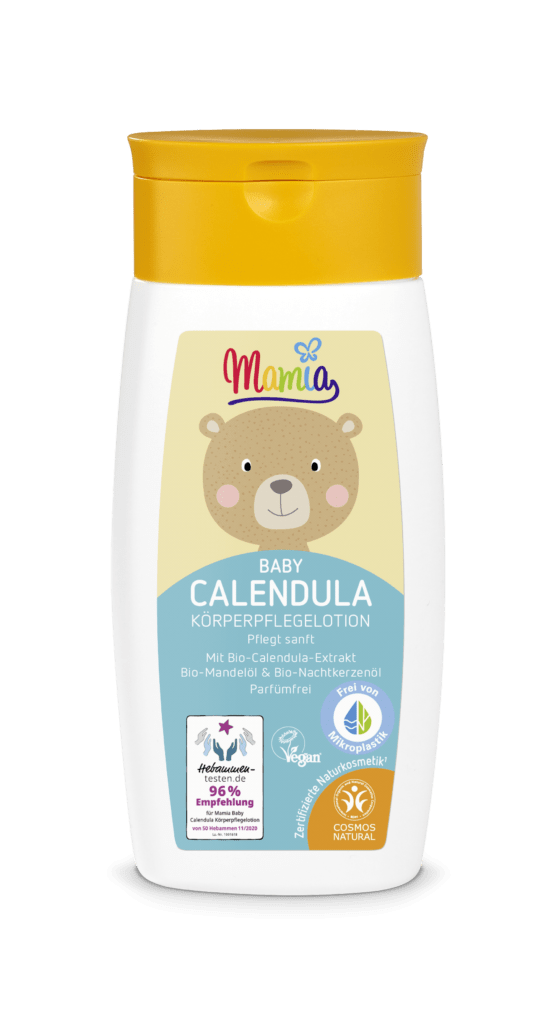 Packshot Körperlotion Mamia Aldi Süd
