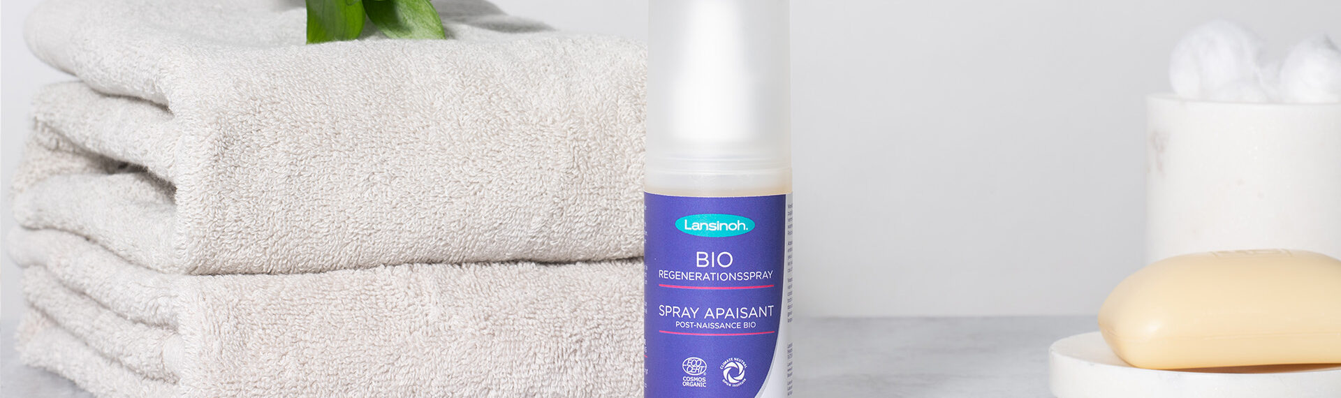 Lansinoh® BIO Regenerationsspray Header 2023