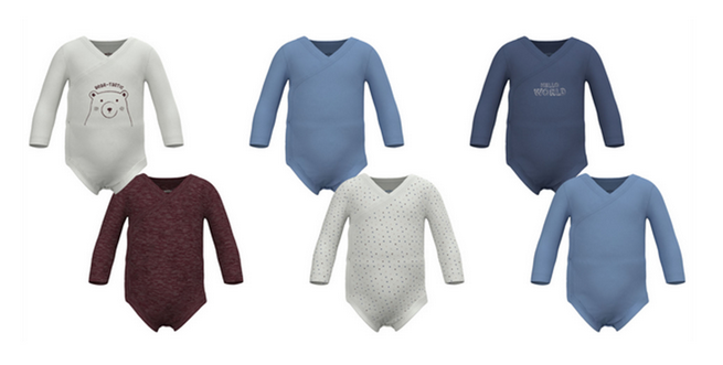 Designs Wickelbody lupilu Jungen