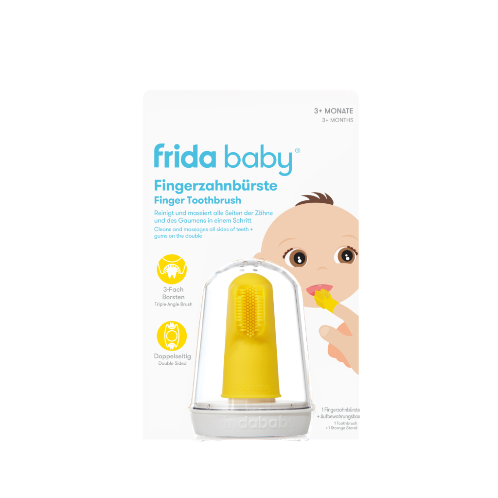 fridababy Fingerzahnbürste Produktbild Rotho Babydesign