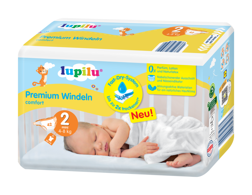 lupilu Windel Größe 2 Packshot