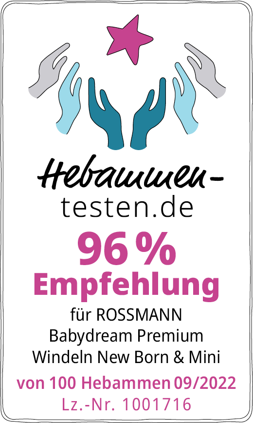 Rossmann Windel SIegel Newborn 2022