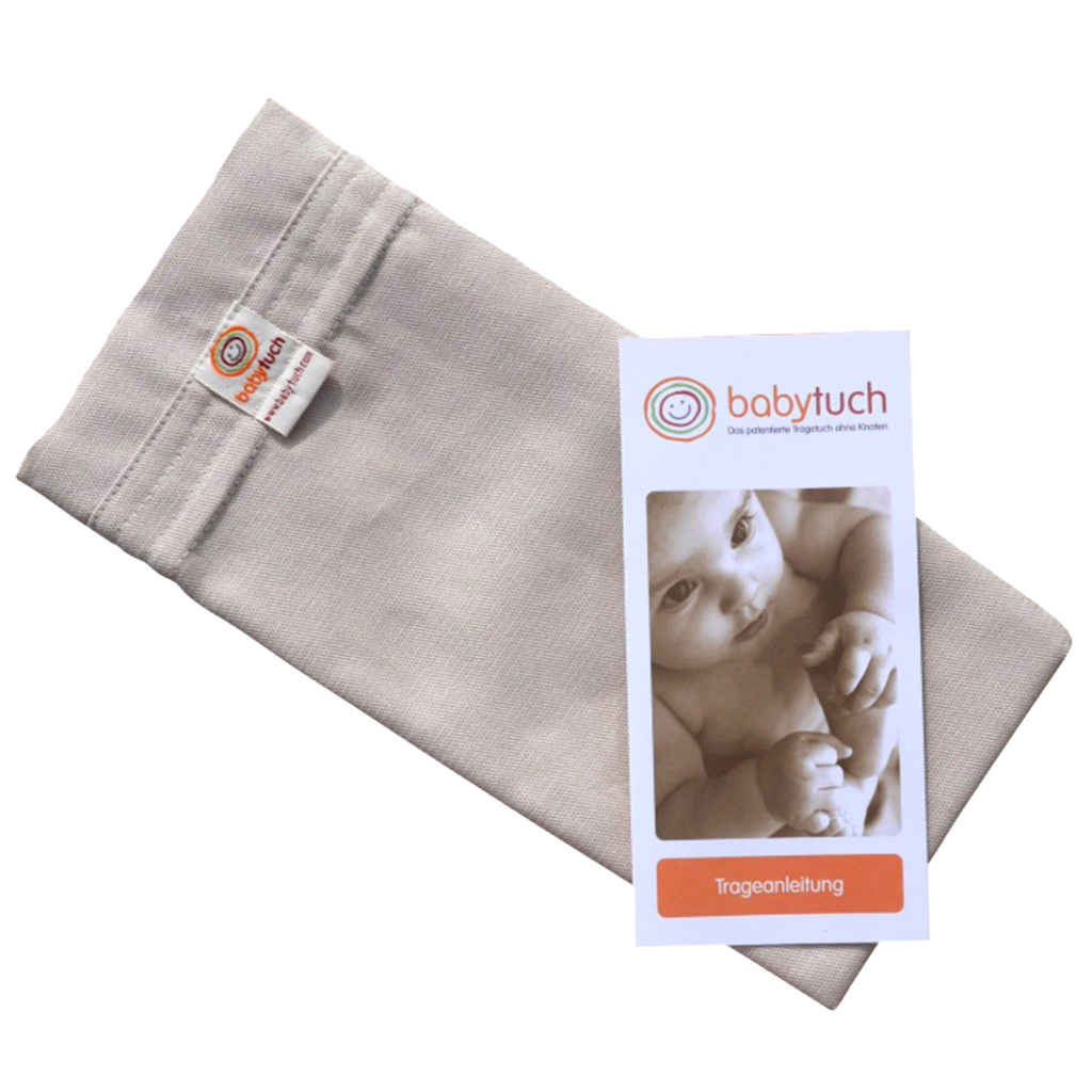 Babytuch in der Farbe natur