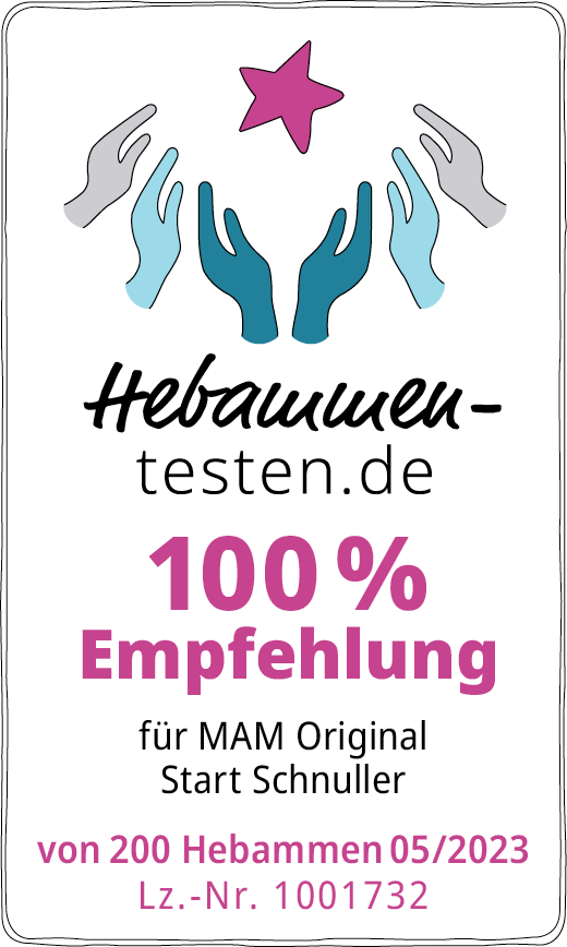 MAM Original Start Schnuller Siegel NEU