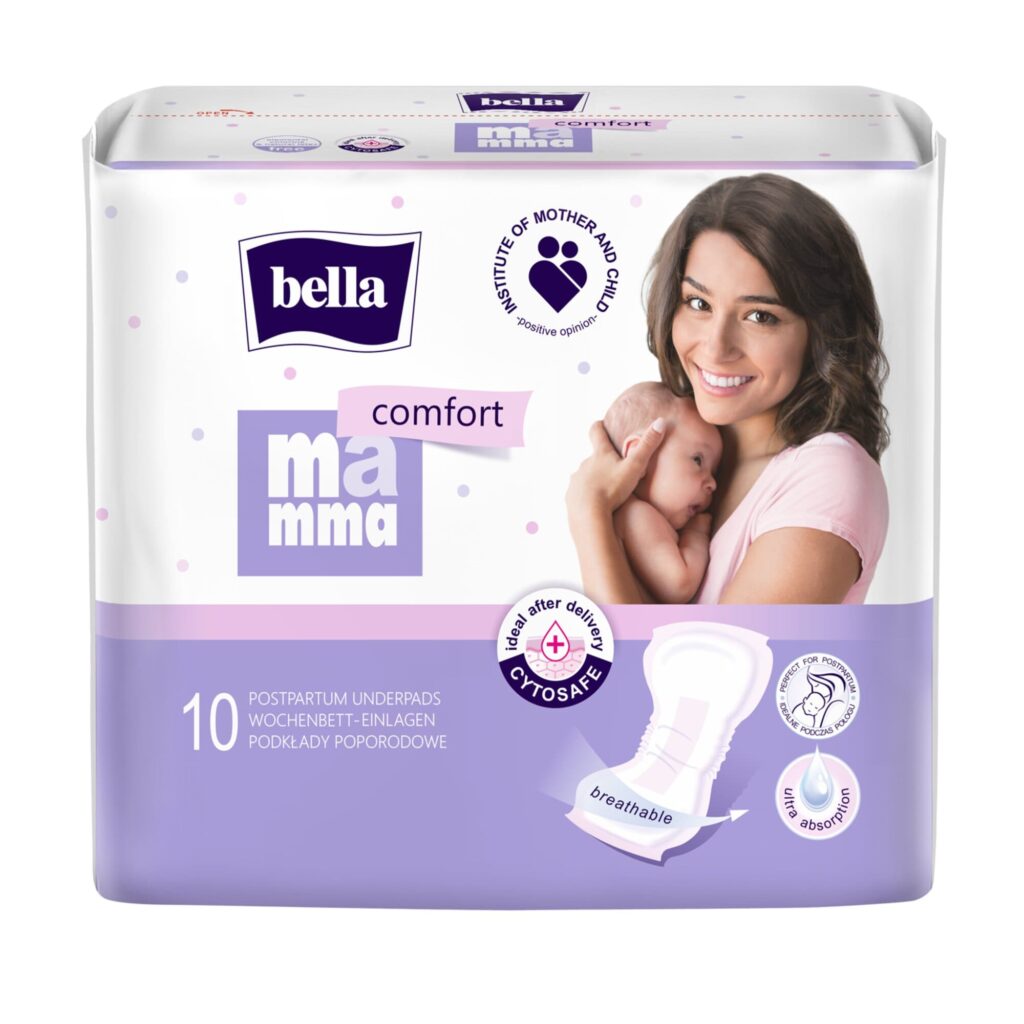 bella mamma comfort Wochenbett-Einlagen Produktbild