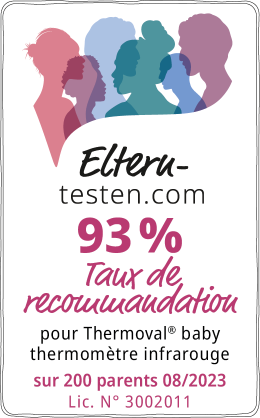 Thermoval Siegel Eltern französisch