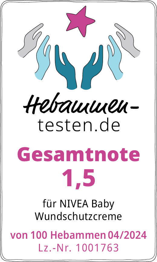 NIVEA Baby Wundschutzcreme Siegel Gesamtnote