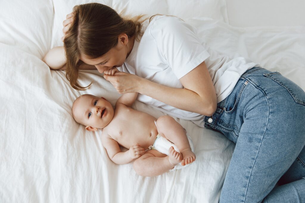 ROSSMANN Babydream Premium Windel Größe 4 2023 Moodbild