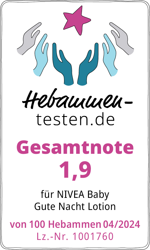 NIVEA Baby Gute Nacht Lotion Siegel Gesamtnote