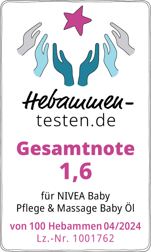 NIVEA Baby Pflege & Massage Baby Öl Siegel Gesamtnote