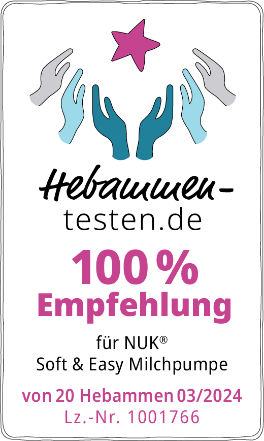 Siegel NUK® Soft & Easy Milchpumpe